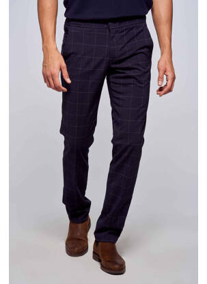 Pantalon chino albastru BRUCE & BUTLER  bărbat