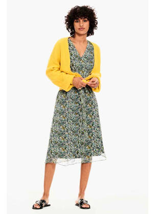 Vestă cu mâneci lungi galben GARCIA femeie