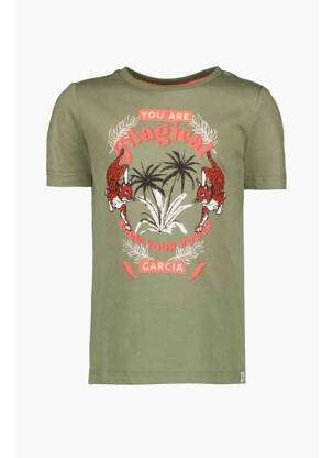 Tricou verde GARCIA fată