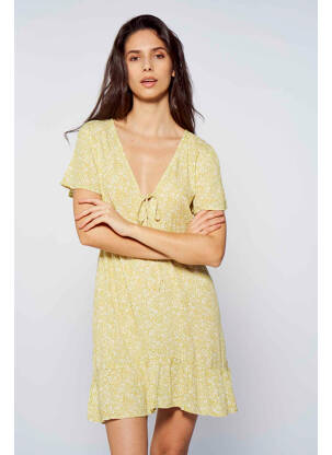 Rochie scurtă galben BILLABONG femeie