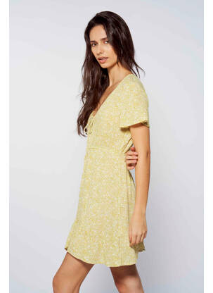 Rochie scurtă galben BILLABONG femeie