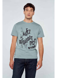 Tricou albastru CYCLO CLUB MARCEL  homme