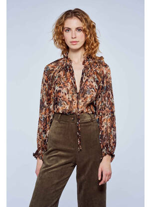 Cămașă maro PLEASE femeie