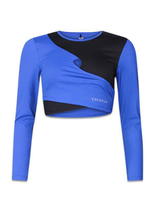 Tricou albastru COCORUN femeie