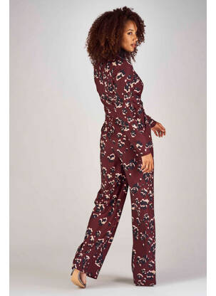 Salopetă-pantalon roșu CLOUDS OF FASHION femeie