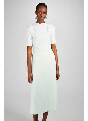 Rochie midi verde CLOUDS OF FASHION femeie