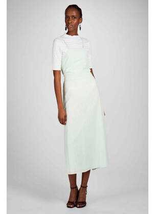Rochie midi verde CLOUDS OF FASHION femeie