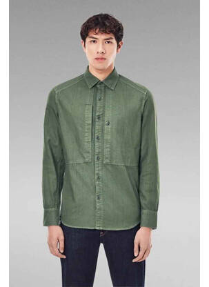 Cămașă cu mâneci lungi gri G STAR bărbat