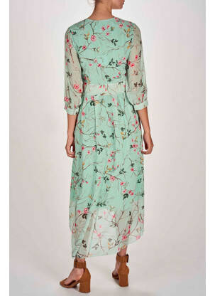 Rochie lungă verde BELLITA femeie