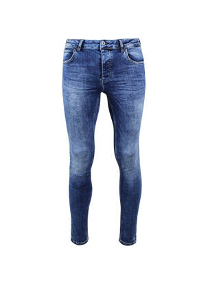 Blugi skinny albastru SOLID bărbat