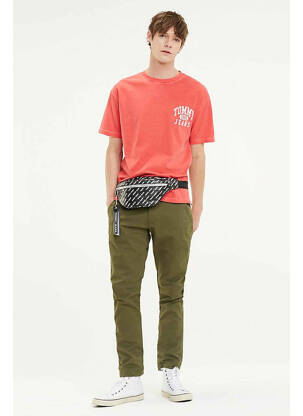 Pantalon chino verde TOMMY HILFIGER bărbat