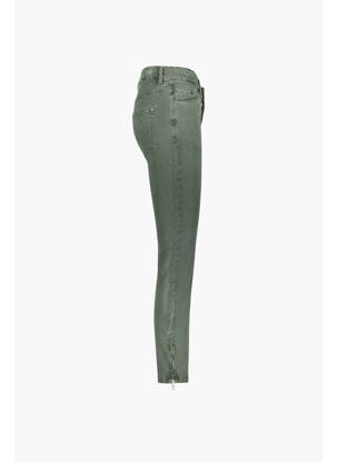 Blugi cu croială slim verde MAC femeie