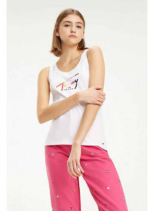 Tricou alb TOMMY HILFIGER femeie