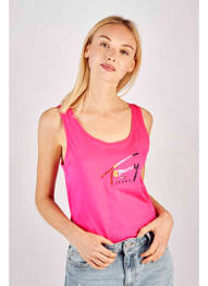 Tricou roz TOMMY HILFIGER femme