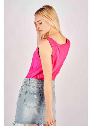 Tricou roz TOMMY HILFIGER femeie
