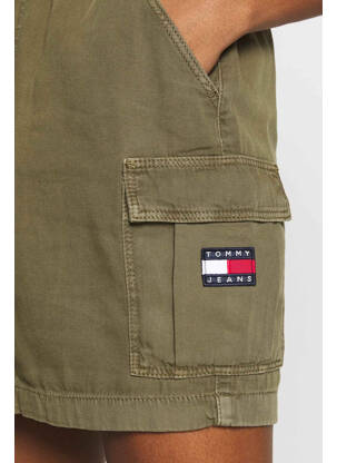 Fustă scurtă verde TOMMY HILFIGER femeie