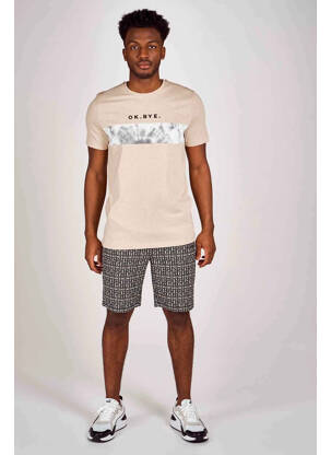 Șort negru DYJCODE BY DENNIS PRAET  bărbat