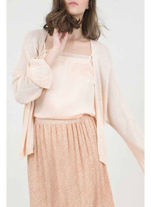 Vestă cu mâneci lungi roz MOLLY BRACKEN femeie