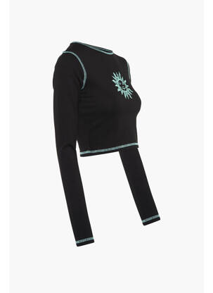 Tricou negru DAISY STREET femeie