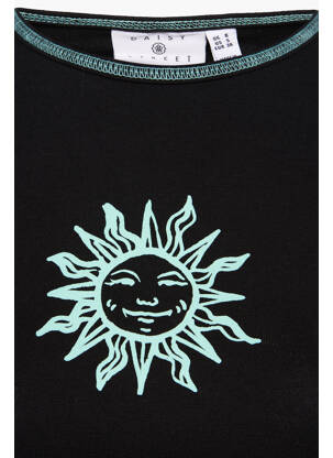 Tricou negru DAISY STREET femeie