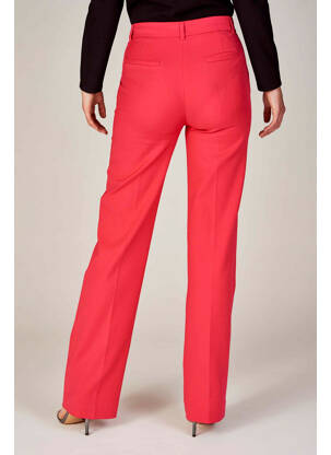Pantalon drept roz DEUX. BY ELINE DE MUNCK femeie