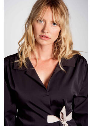 Rochie scurtă negru DEUX. BY ELINE DE MUNCK femeie