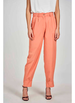 Pantalon chino portocaliu DEUX. BY ELINE DE MUNCK femeie