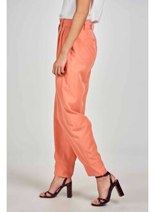 Pantalon chino portocaliu DEUX. BY ELINE DE MUNCK femeie