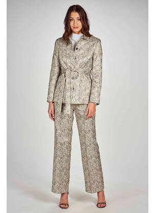 Sacou bej DEUX. BY ELINE DE MUNCK femeie