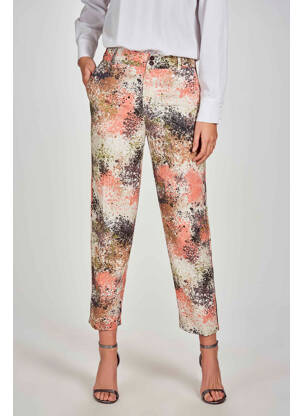 Pantalon trei sferturi portocalie DEUX. BY ELINE DE MUNCK femeie