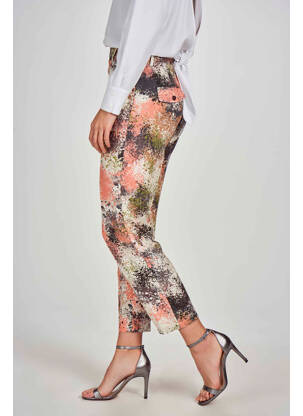 Pantalon trei sferturi portocalie DEUX. BY ELINE DE MUNCK femeie