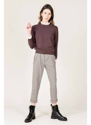 Pulover maro MOLLY BRACKEN femeie