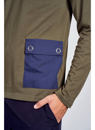 Tricou verde CEMI bărbat
