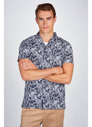 Cămașă cu mâneci scurte albastru CEMI bărbat