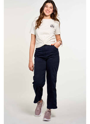 Pantalon cargo albastru CEMI femeie