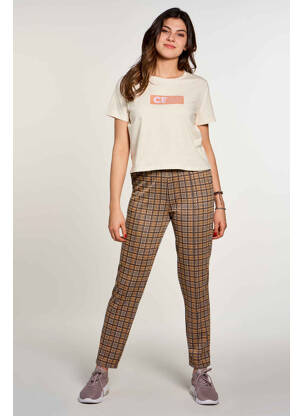 Tricou bej CEMI femeie