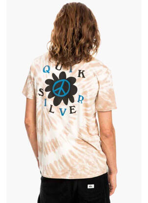 Tricou bej QUIKSILVER bărbat