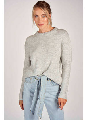 Pulover gri FOUDRE BY AURELIE VAN DAELEN femeie