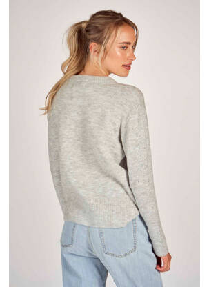 Pulover gri FOUDRE BY AURELIE VAN DAELEN femeie