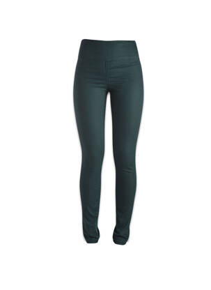 Jegging verde PIECES femeie