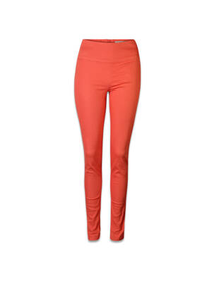 Pantalon slim roz PIECES femeie