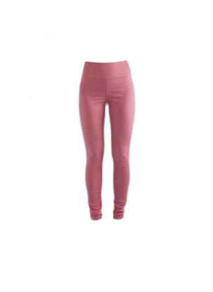 Pantalon slim roz PIECES femeie
