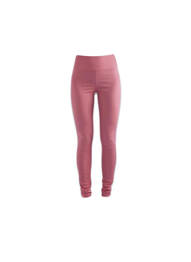 Pantalon slim roz PIECES femeie