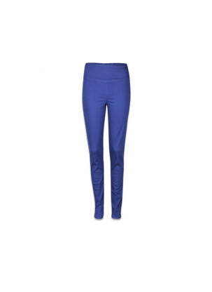 Pantalon slim albastru PIECES femeie
