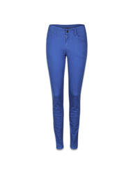 Pantalon slim albastru PIECES femeie