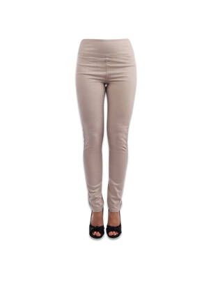 Pantalon slim gri PIECES femeie