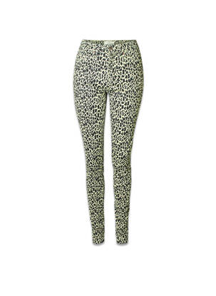 Pantalon slim bej PIECES femeie