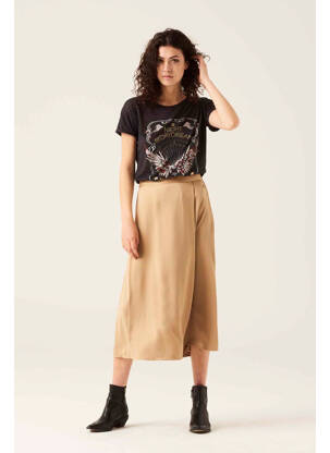 Fustă midi auriu GARCIA femeie