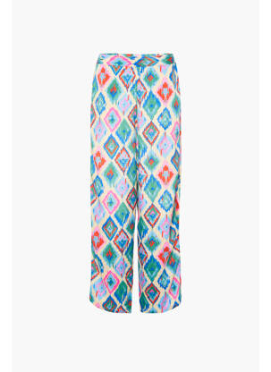 Pantalon evazat albastru GOLD & SILVER femeie