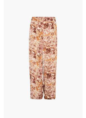 Pantalon evazat bej GOLD & SILVER femeie